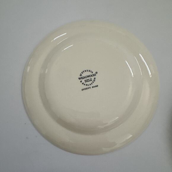 Vintage WEDGWOOD Etruria & Barlaston Queens Desert Plates Appetizer Bread - Picture 2 of 10